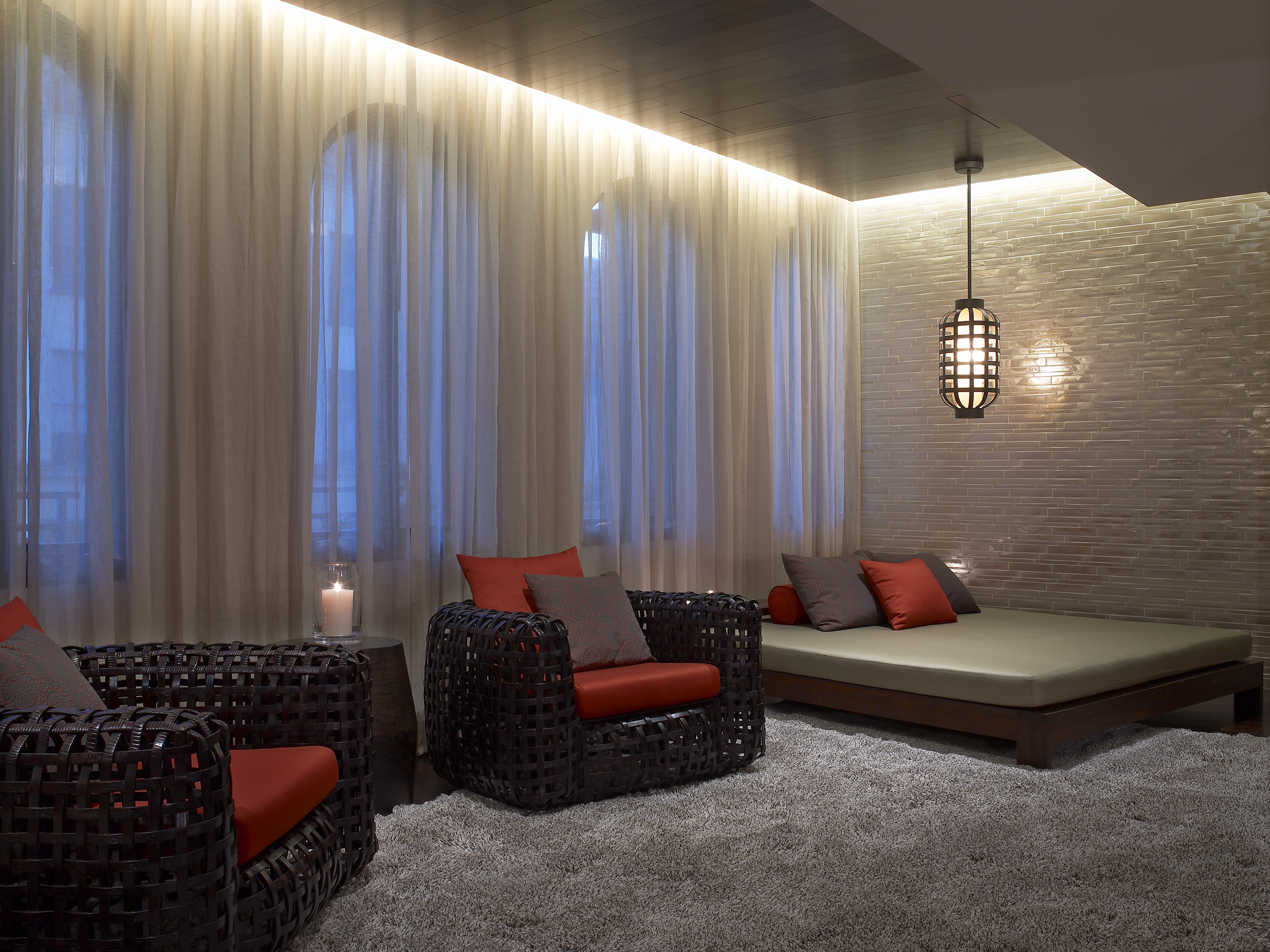 sè spa at hotel palomar | relaxation lounge | image 7